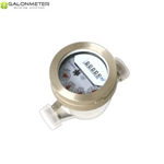 Single jet liquid sealed water meter